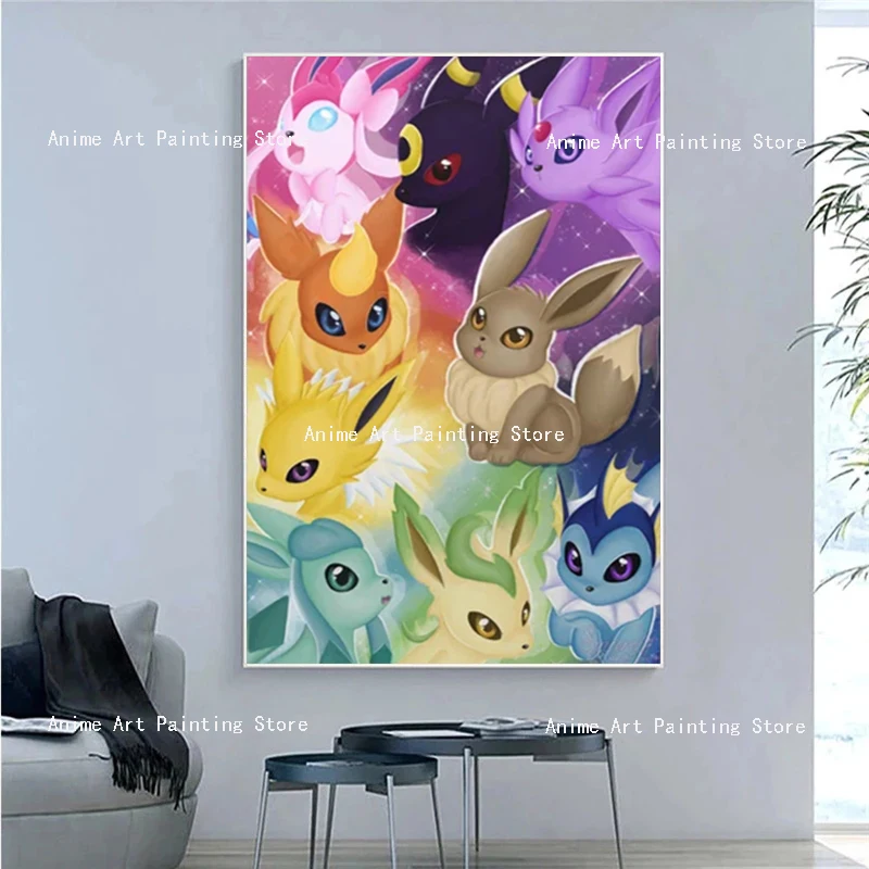 Pokemon Eeveelution Japanese Anime Art Print Eevee Poster Canvas Painting Kids Bedroom Wall Art Living Room Home Decor Cudros
Pokemon Eeveelution Japanese Anime Art Print Eevee Poster Canvas Painting Kids Bedroom Wall Art Living Room Home Decor Cudros