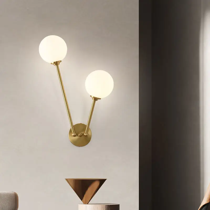 Modern Led Wall Lamp Copper Glass Wall Lamps For Living Room Corridor Bedside Decor Lighting Nordic Home Bathroom Mirror Lights
Modern Led Wall Lamp Copper Glass Wall Lamps For Living Room Corridor Bedside Decor Lighting Nordic Home Bathroom Mirror Lights