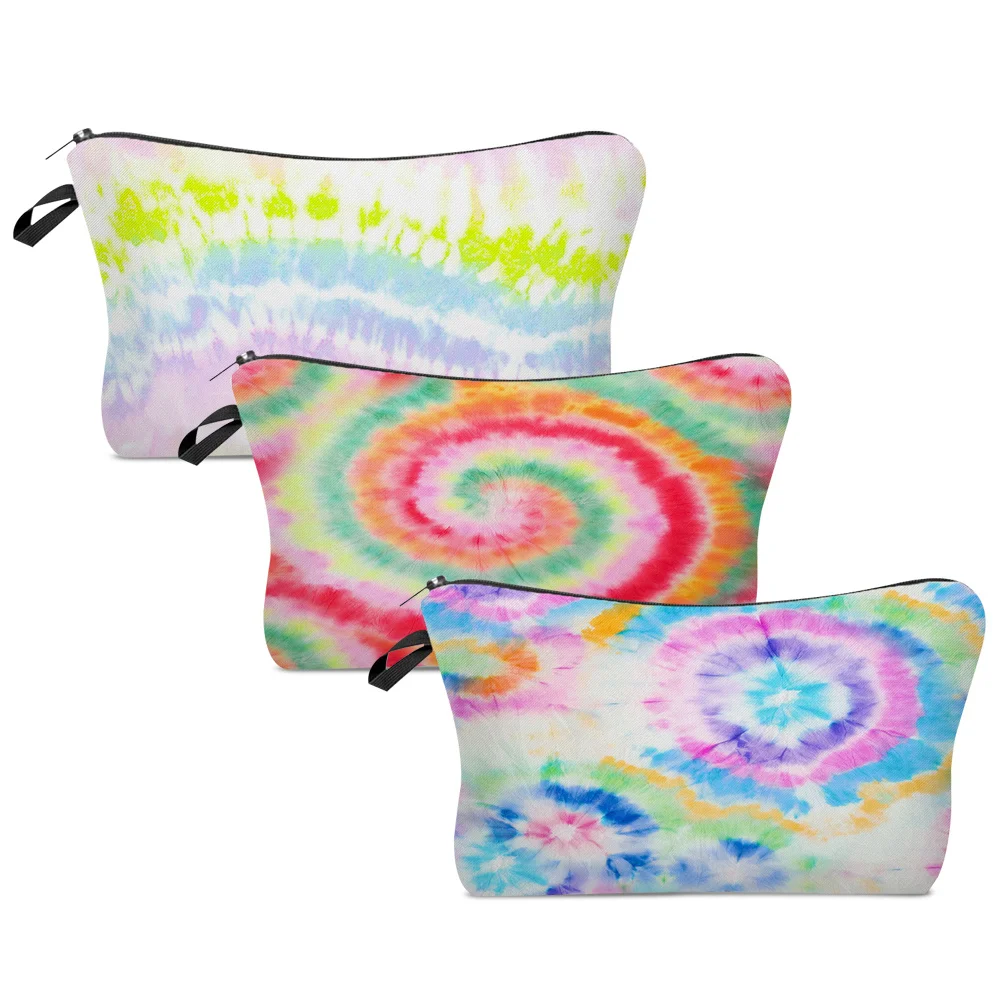 Women Portable Cosmetic Bags Tie-Dye Print Wash Bag Pouch Travel Storage Zip Toiletries Organizer Female Pocket Money Bag
Women Portable Cosmetic Bags Tie-Dye Print Wash Bag Pouch Travel Storage Zip Toiletries Organizer Female Pocket Money Bag