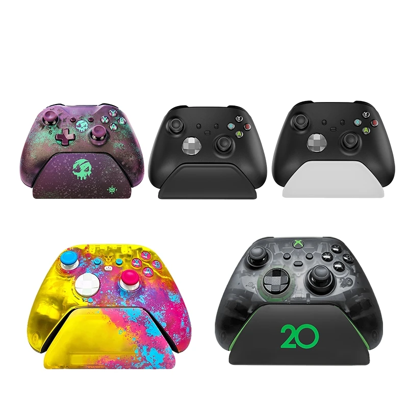 For 20th anniversary Xbox Series S X ONE / ONE SLIM/ONE X Gamepad Mount Desk Holder Bracket Game Controller Stand Dock Support
For 20th anniversary Xbox Series S X ONE / ONE SLIM/ONE X Gamepad Mount Desk Holder Bracket Game Controller Stand Dock Support