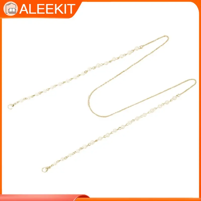 Round Bead Golden Retro Mask Lanyard Sunglasses Anti-drop Hanging Neck Rope Mask Storage Chain Trendy Ladies Face Mask Chain New
Round Bead Golden Retro Mask Lanyard Sunglasses Anti-drop Hanging Neck Rope Mask Storage Chain Trendy Ladies Face Mask Chain New