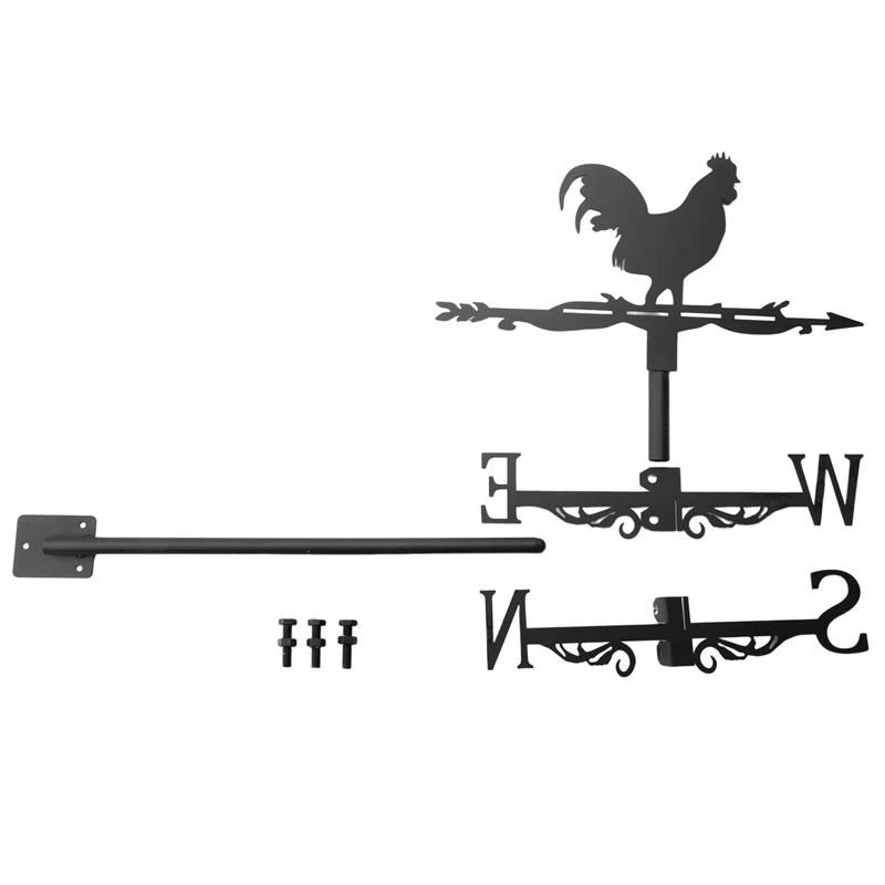 Cockerel Weather Vane - Decorative Wind Direction Indicator For Outdoor Farm Yard 1Pcs
Cockerel Weather Vane - Decorative Wind Direction Indicator For Outdoor Farm Yard 1Pcs