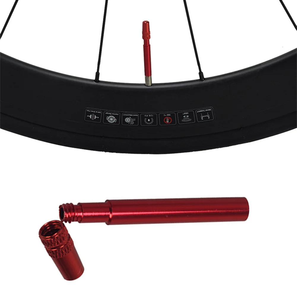 40/50/60/70mm Aluminum Colorful CNC Presta Valve Extenders For Bikes Bicycle Tyre Inner Extension Valve Black/Red Bike Tyre Accs
40/50/60/70mm Aluminum Colorful CNC Presta Valve Extenders For Bikes Bicycle Tyre Inner Extension Valve Black/Red Bike Tyre Accs