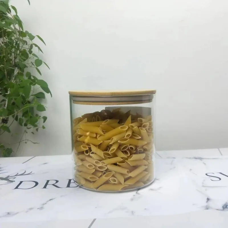 Glass Sealed Jar Spice Grains Jar Large Dust-proof Storage Jar Bamboo Cover Food Coffee Moisture-proof Storage Container
Glass Sealed Jar Spice Grains Jar Large Dust-proof Storage Jar Bamboo Cover Food Coffee Moisture-proof Storage Container