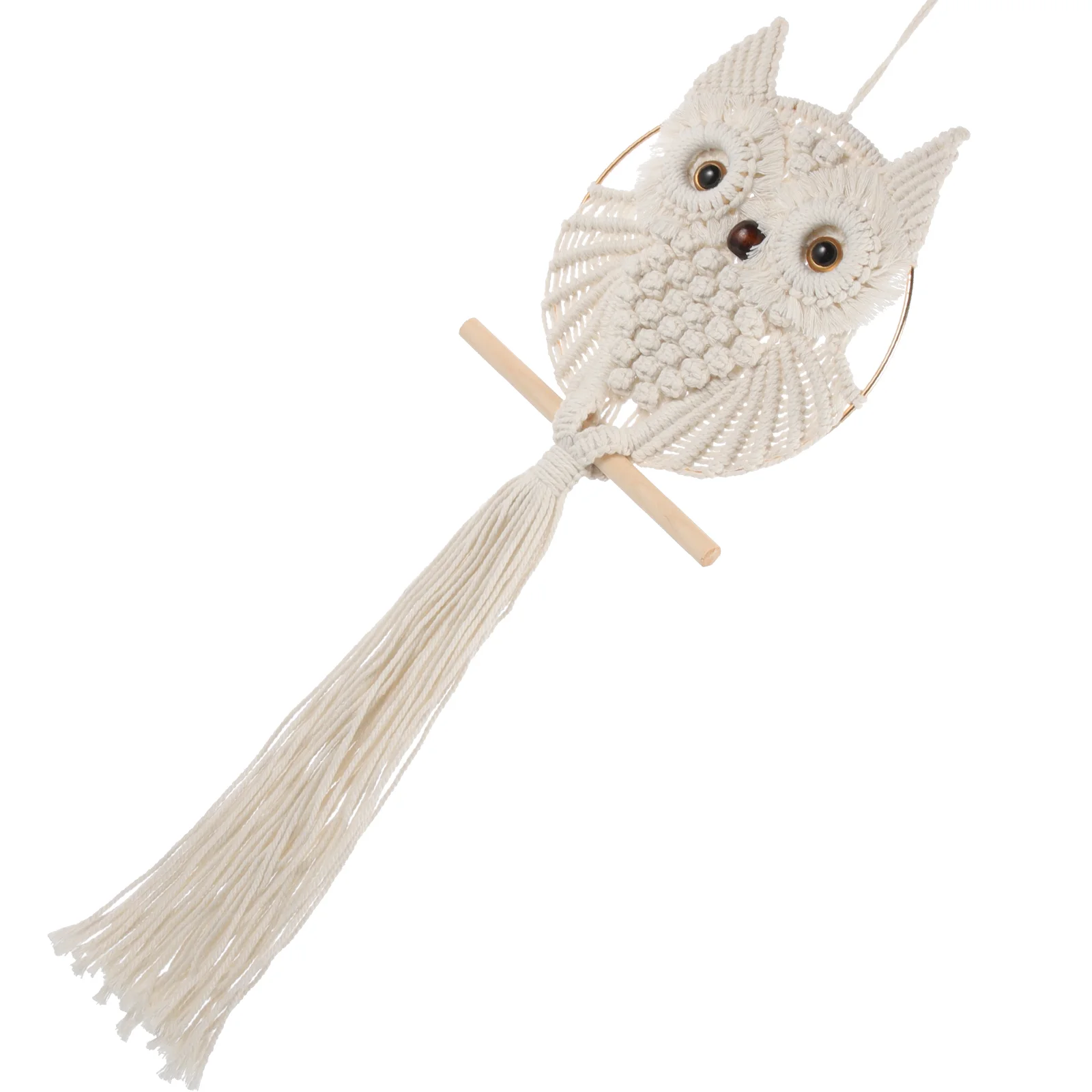 Hairpin Owl Shape Wall Hanging Tassel Tapestry Home Decoration Shaped Woven Tassels Cotton Rope Office Bohemian 
Hairpin Owl Shape Wall Hanging Tassel Tapestry Home Decoration Shaped Woven Tassels Cotton Rope Office Bohemian