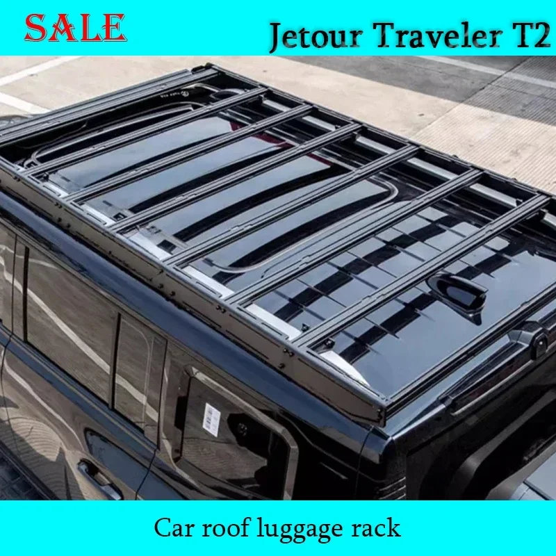 Подходит для JETOUR Traveler T2 2024 крыша автомобиля алюминиевый сплав снежный леопард