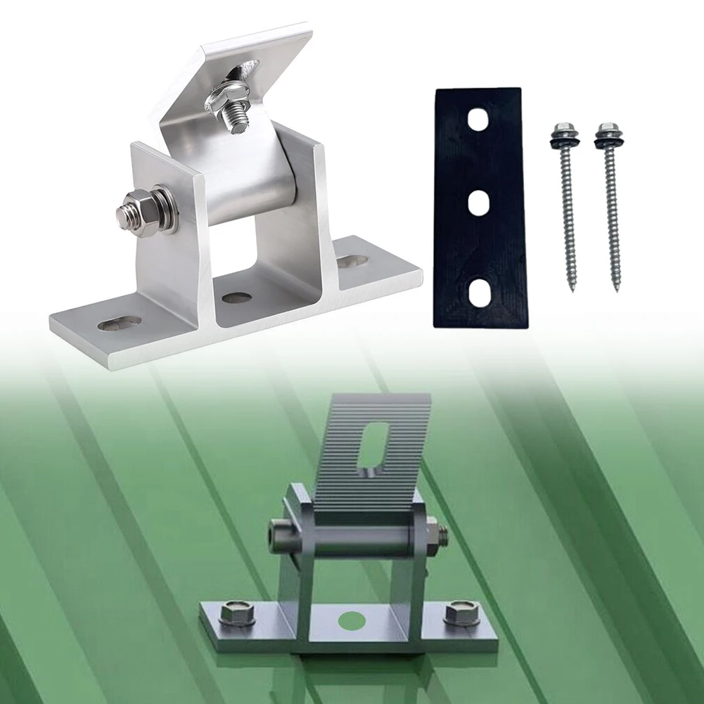 1/2/4PCS Aluminum Alloy Adjustable Feet Solar Panel Rotatable Elevation With Angle Bracket Roof Mounting Attachment Accessories
1/2/4PCS Aluminum Alloy Adjustable Feet Solar Panel Rotatable Elevation With Angle Bracket Roof Mounting Attachment Accessories