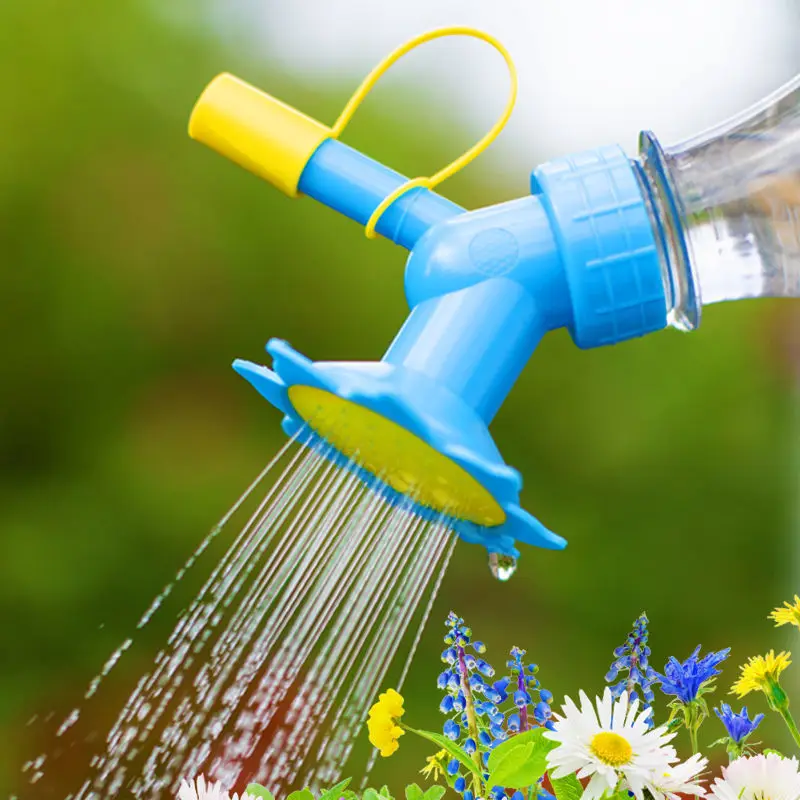 Beverage Bottle Watering Pot Shower Watering Pot Watering Dual-purpose Double-head Sprinkler Potted Flower Watering Device
Beverage Bottle Watering Pot Shower Watering Pot Watering Dual-purpose Double-head Sprinkler Potted Flower Watering Device