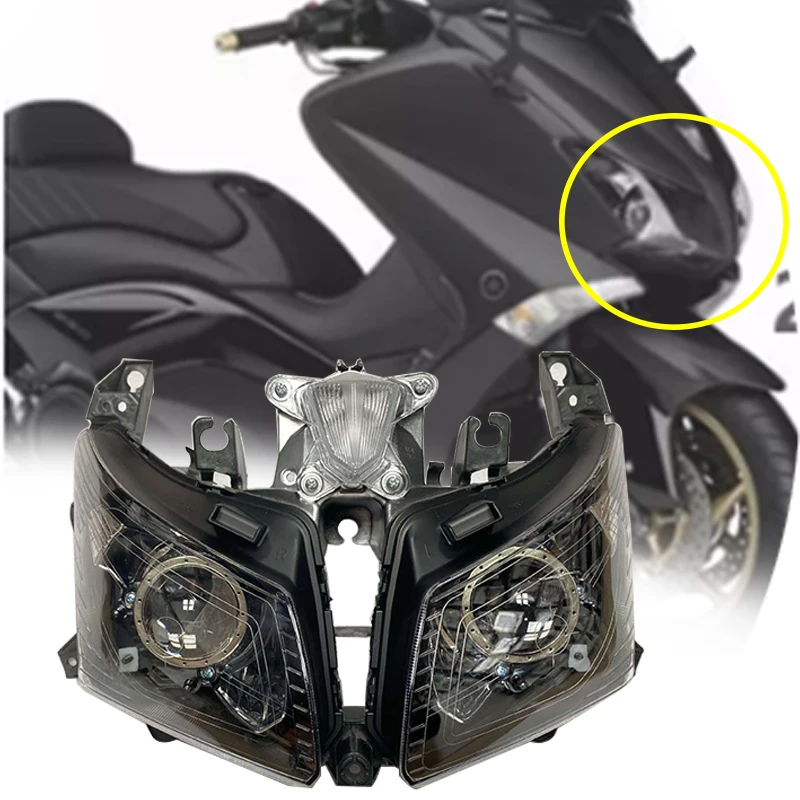 

Motorcycle Headlight Front Head Light Headlamp For Yamaha TMAX530 TMAX 530 TMAX-530 2012 2013 2014