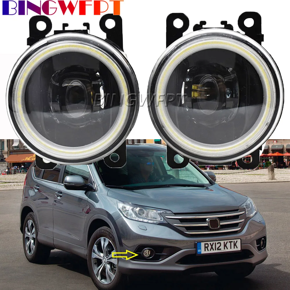 2PCS NEW Led Angel Eye DRL 12V Lamps for Honda CR-V IV CRV CR V MK4 2012 2013 2014 LED Car Fog Lights Lens Daytime Running Light
2PCS NEW Led Angel Eye DRL 12V Lamps for Honda CR-V IV CRV CR V MK4 2012 2013 2014 LED Car Fog Lights Lens Daytime Running Light