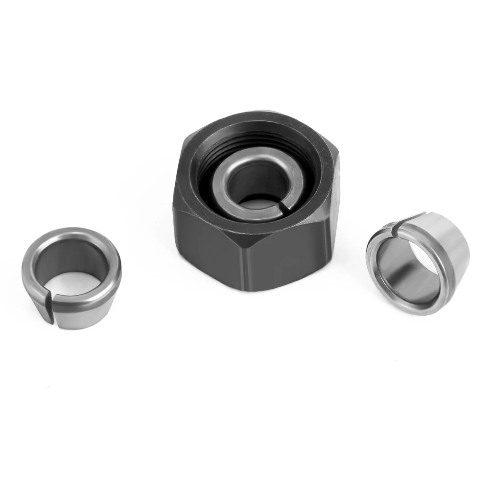 6Pcs M17 Collet Chuck Adapter With Nut Engraving Trimming Machine Electric Router Bit Collets 10mm 9.5mm 8mm 6.35mm 6mm
6Pcs M17 Collet Chuck Adapter With Nut Engraving Trimming Machine Electric Router Bit Collets 10mm 9.5mm 8mm 6.35mm 6mm