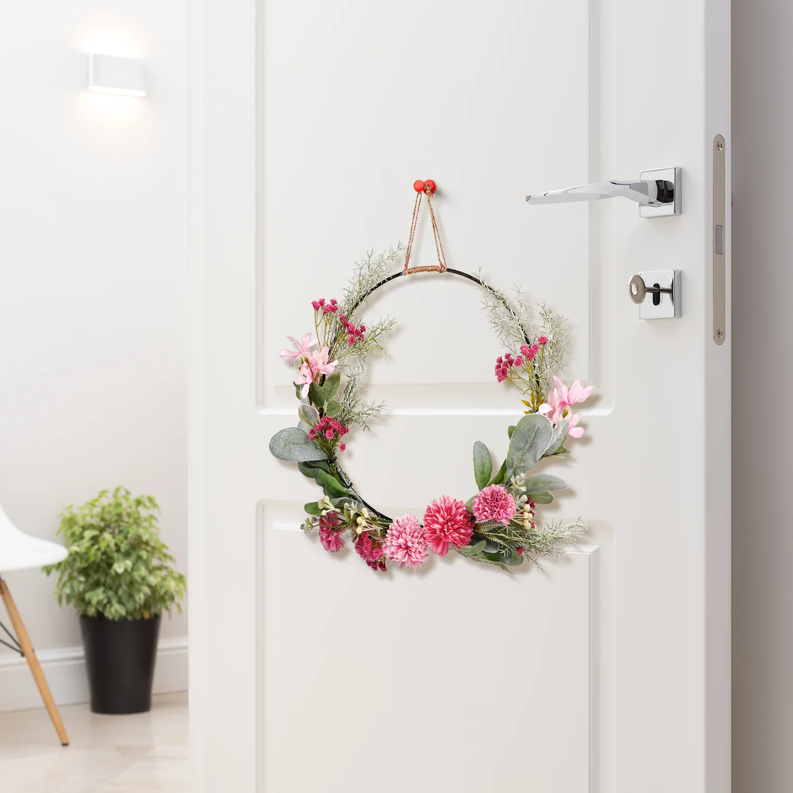 Pink Valentines Day Decor Artificial Garland Outdoor Wedding Dried Flower Wreath
Pink Valentines Day Decor Artificial Garland Outdoor Wedding Dried Flower Wreath