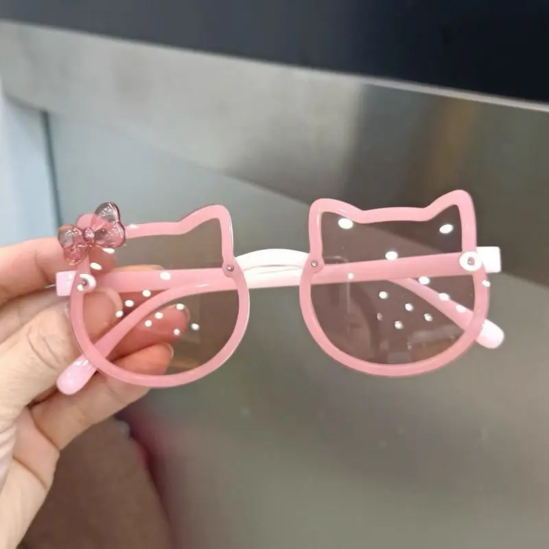 Children's Summer Accessories Cute Kitty Sunglasses Boys and Girls Acrylic Bow Protective Outdoor Protection Sun Glasses
Children's Summer Accessories Cute Kitty Sunglasses Boys and Girls Acrylic Bow Protective Outdoor Protection Sun Glasses