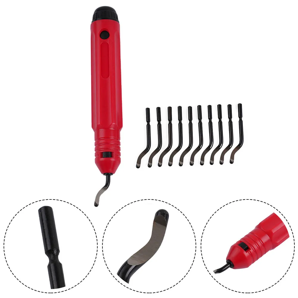 Clean Smooth Edges with the NB1100 Handle Burr Deburring Remover Cutting Tool and 10pcs BS1010 Trimming Blades
Clean Smooth Edges with the NB1100 Handle Burr Deburring Remover Cutting Tool and 10pcs BS1010 Trimming Blades