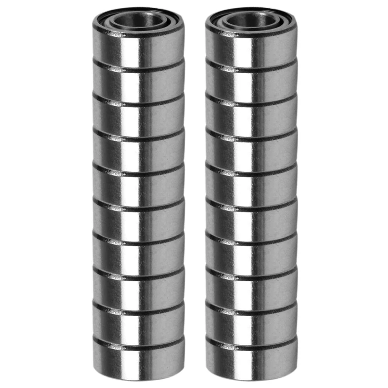 20Pcs Miniature Sealed Metal Shielded Metric Radial Ball Bearing Model: MR105 ZZ 5X10X4MM
20Pcs Miniature Sealed Metal Shielded Metric Radial Ball Bearing Model: MR105 ZZ 5X10X4MM