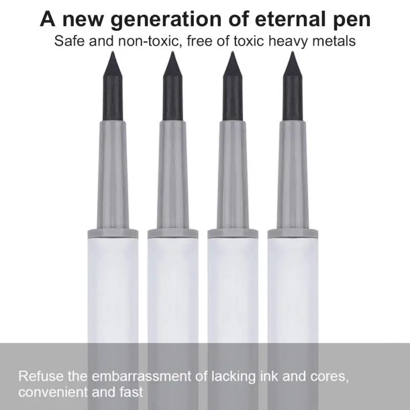 

Eternal Pencil New Technique With Eraser Unlimited Writing Pen Durable Inkless Fountain Pen Equipment Office School Supply