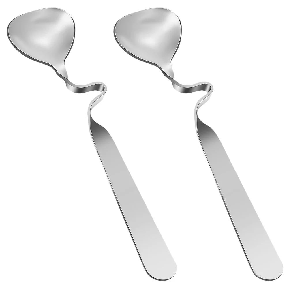2pcs Ice Cream Spoons Pudding Spoons Hanging Jam Scoop Stainless Steel Spoons
2pcs Ice Cream Spoons Pudding Spoons Hanging Jam Scoop Stainless Steel Spoons