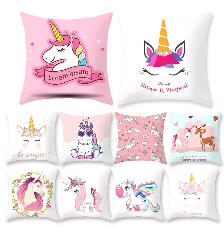 Cushion Cover Kids Unicorn Party Decoration Boy Girl Baby Shower Decor 1st Birthday Party Supplies Unicornio Balloons
Cushion Cover Kids Unicorn Party Decoration Boy Girl Baby Shower Decor 1st Birthday Party Supplies Unicornio Balloons