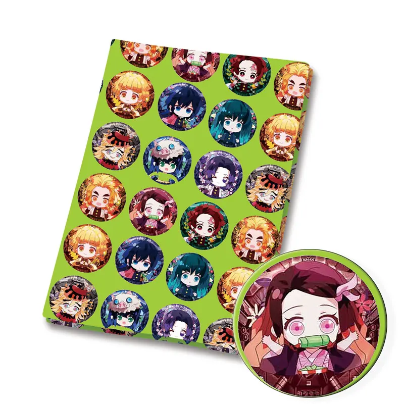 Demon Slayer fabric Cartoon Hot DIY 140x50CM Polyester cotton Fabrichandmade sewing patchwork printed fabric fabric anime fabric
Demon Slayer fabric Cartoon Hot DIY 140x50CM Polyester cotton Fabrichandmade sewing patchwork printed fabric fabric anime fabric