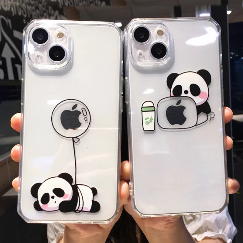 Cartoon Cute Panda Phone Case For iPhone 13 11 12 Pro Max XR XS Max X 7 8 Plus Soft Transparent Animal Back Cover
Cartoon Cute Panda Phone Case For iPhone 13 11 12 Pro Max XR XS Max X 7 8 Plus Soft Transparent Animal Back Cover