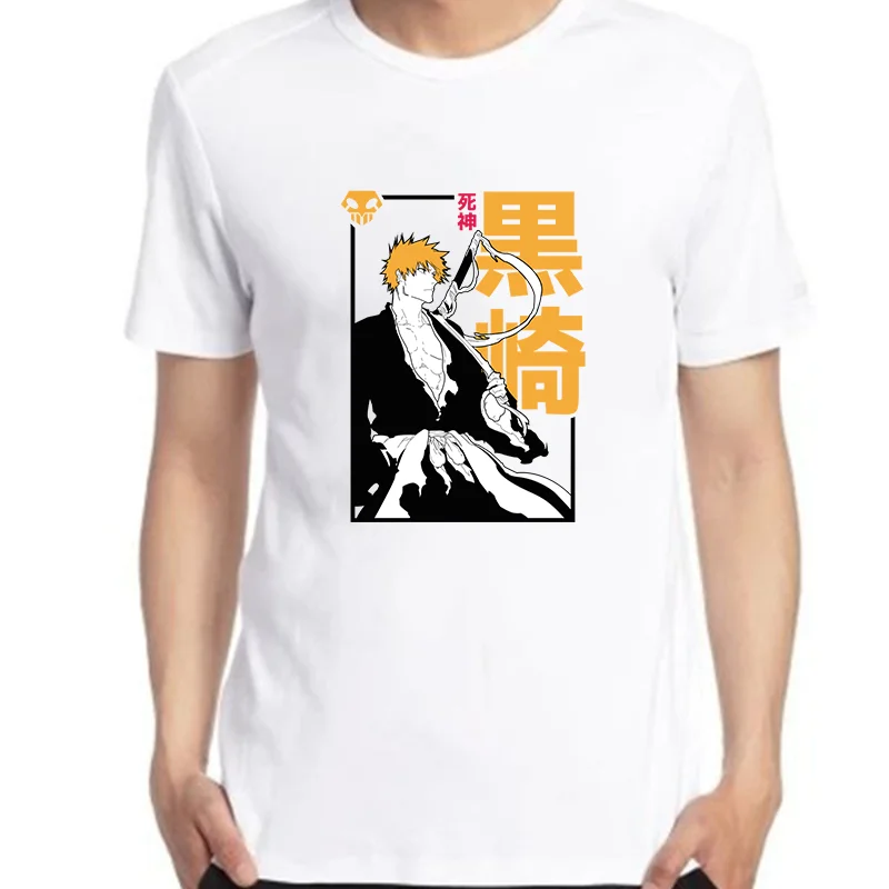 BLEACH Ichigo funny anime graphic t shirts short sleeve t-shirts Oversized t-shirt Summer Harajuku O-neck T-shirt Men's clothing
BLEACH Ichigo funny anime graphic t shirts short sleeve t-shirts Oversized t-shirt Summer Harajuku O-neck T-shirt Men's clothing