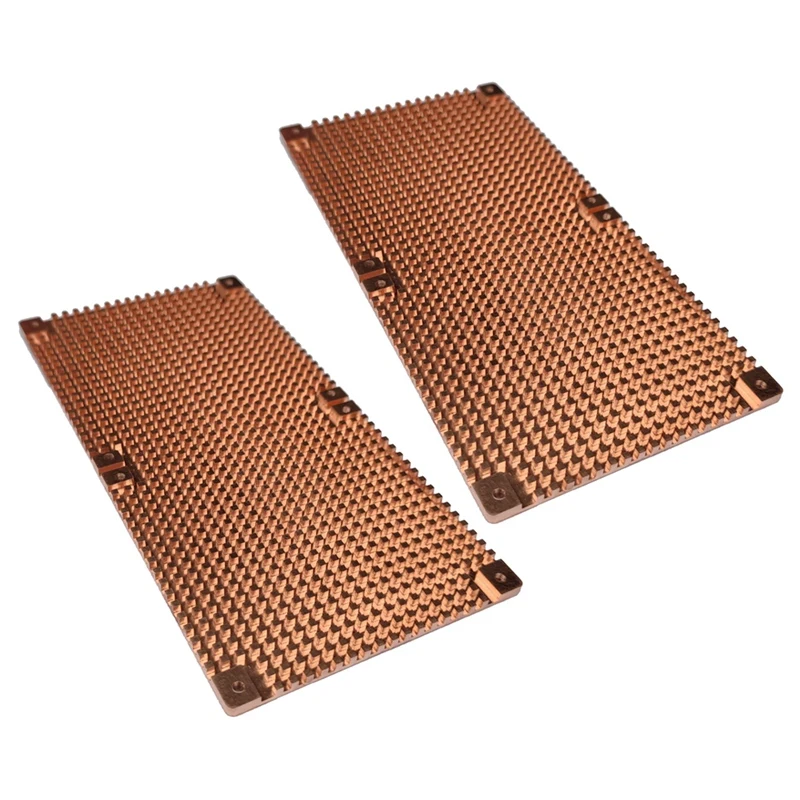 2X RTX 3060 3080 3090 Backplane Pure Copper Heat Sink Graphics Card Memory Auxiliary Radiator 90X180MM(5mm)
2X RTX 3060 3080 3090 Backplane Pure Copper Heat Sink Graphics Card Memory Auxiliary Radiator 90X180MM(5mm)