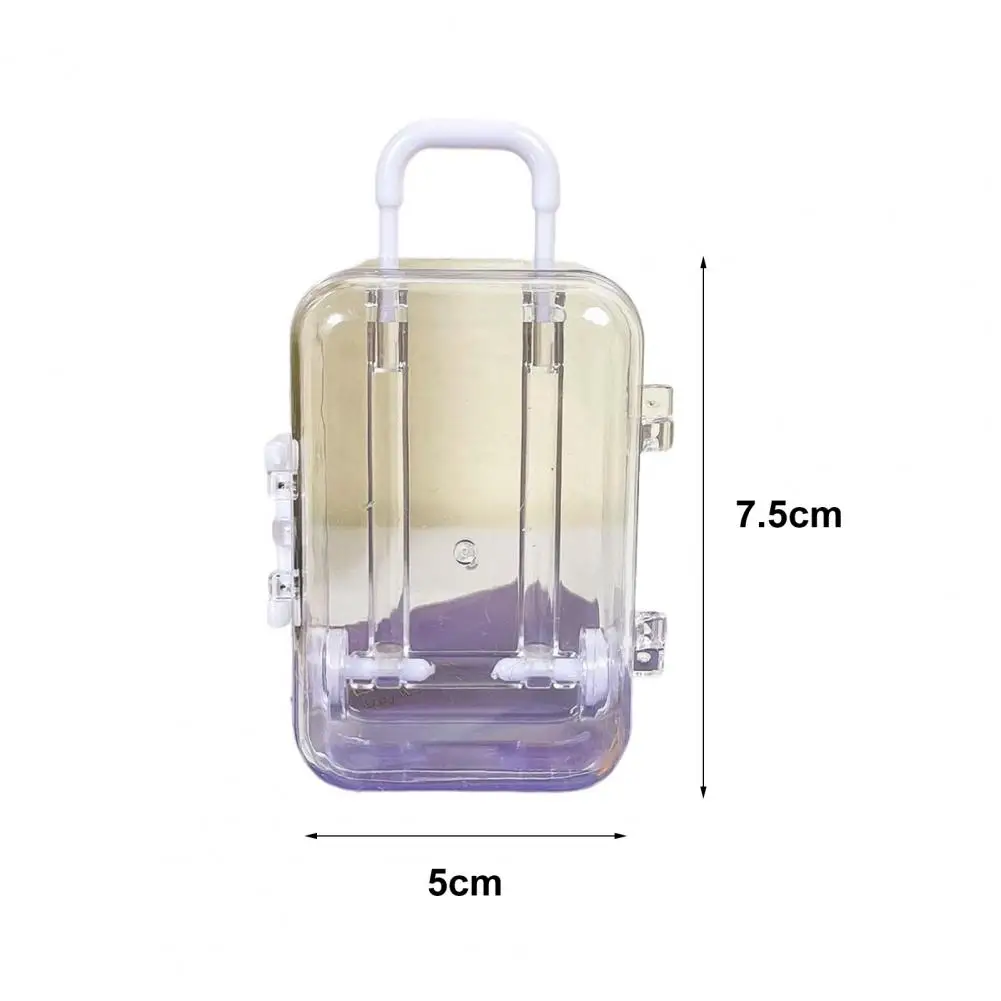 Creative Miniature Luggage Space Saving Plastic Hair Accessories Storage Box 5 Colors Storage Box for Children
Creative Miniature Luggage Space Saving Plastic Hair Accessories Storage Box 5 Colors Storage Box for Children