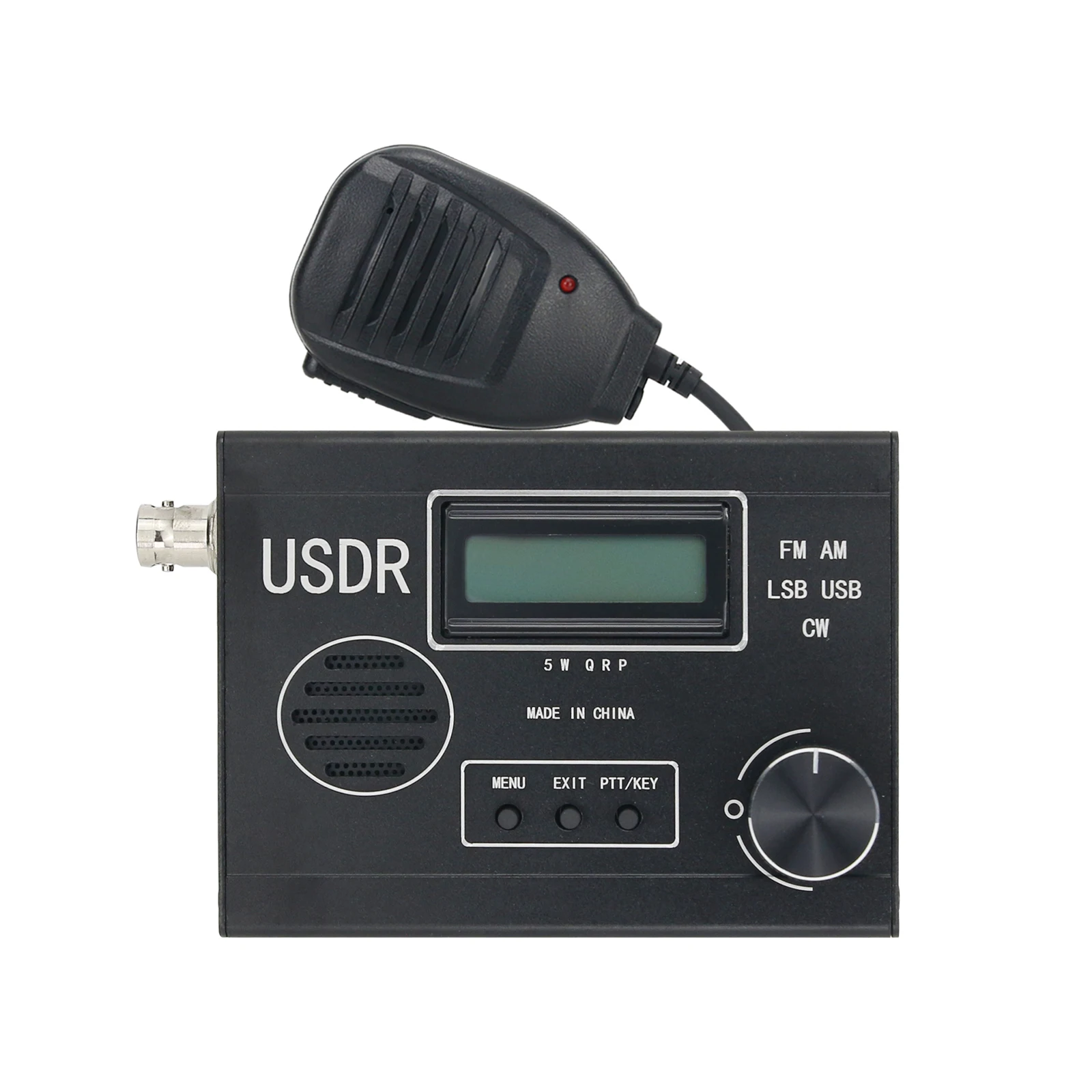 5W 8-Band SDR Radio Receiver FM AM LSB USB CW SDR Transceiver with Display Screen for USDR USDX
5W 8-Band SDR Radio Receiver FM AM LSB USB CW SDR Transceiver with Display Screen for USDR USDX