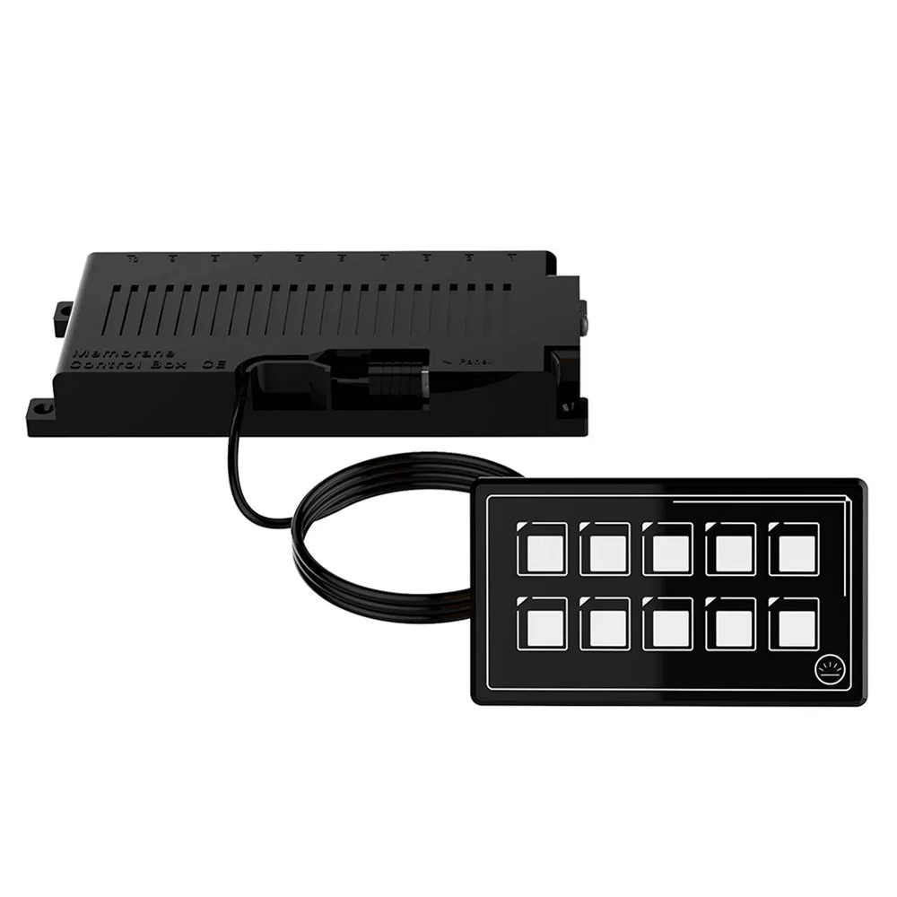 Rv Yacht Refit 10-Bit Button Switch Panel BT Mobile Application Control 10p Luminous Two Aurora Switch Panel Control Yach
Rv Yacht Refit 10-Bit Button Switch Panel BT Mobile Application Control 10p Luminous Two Aurora Switch Panel Control Yach