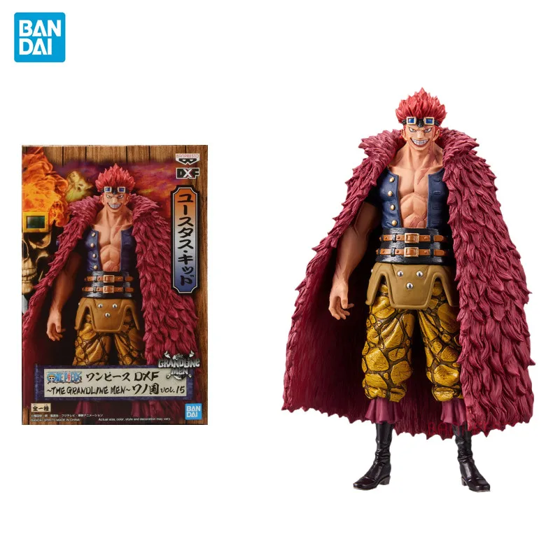Фигурка Bandai из аниме One Piece, 17 см, GRANDLINE MEN, Eustass, детская экшн-фигурка, игрушки для детей, подарок, Коллекционная модель
Фигурка Bandai из аниме One Piece, 17 см, GRANDLINE MEN, Eustass, детская экшн-фигурка, игрушки для детей, подарок, Коллекционная модель