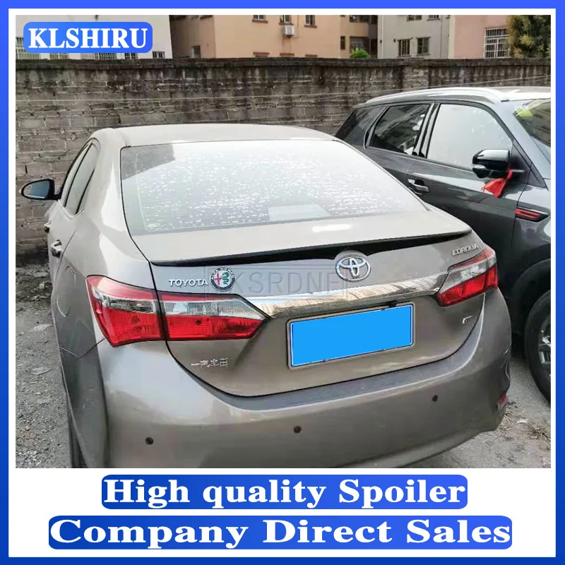 Спойлер KLSHIRU для Toyota Corolla, высококачественный спойлер из АБС-пластика для заднего крыла автомобиля, задний спойлер грунтового цвета 2014, 2015, ...
Спойлер KLSHIRU для Toyota Corolla, высококачественный спойлер из АБС-пластика для заднего крыла автомобиля, задний спойлер грунтового цвета 2014, 2015, ...