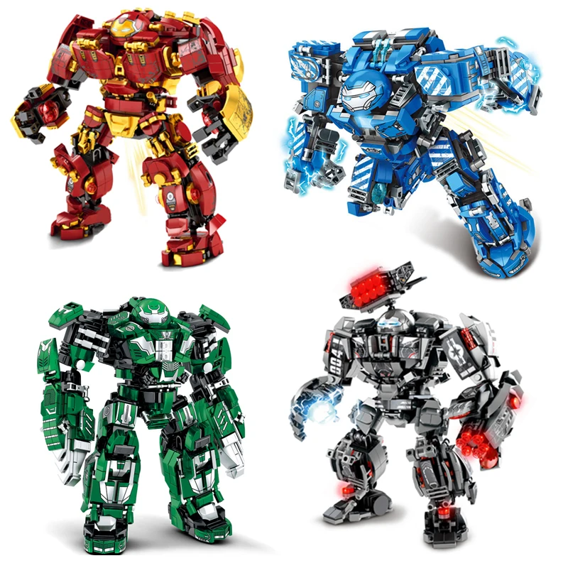 Marvel Superhero Avengers Lron Man Mark 44 Hulkbuster Mecha Falcon Figures Kit Building Blocks Movie Model Bricks Sets Toy Gift
Marvel Superhero Avengers Lron Man Mark 44 Hulkbuster Mecha Falcon Figures Kit Building Blocks Movie Model Bricks Sets Toy Gift