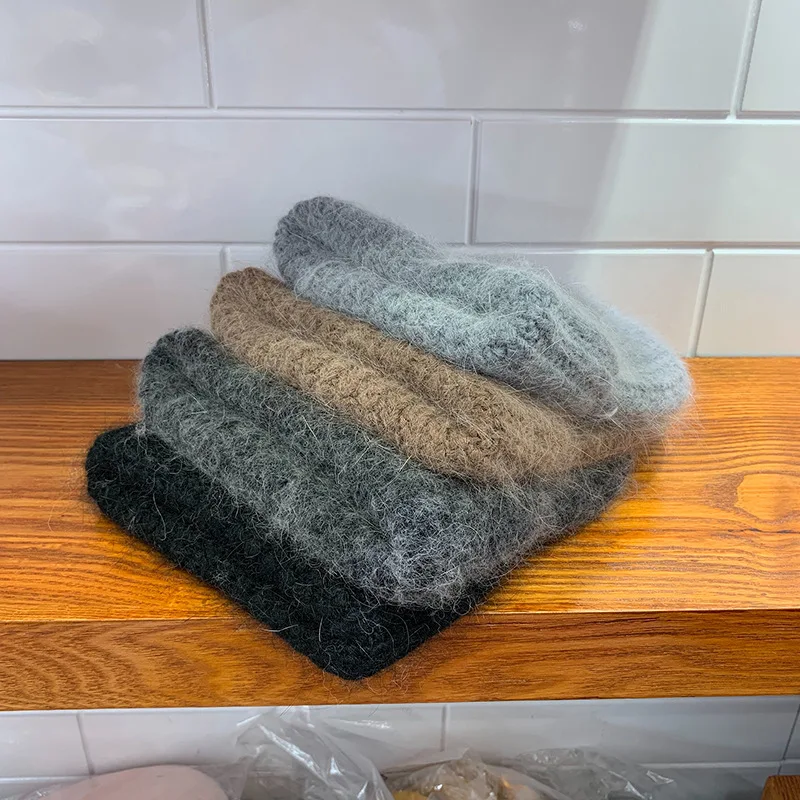 solid color women cold hat winter soft and comfortable knitted hats for women fashion simple rabbit fur knitted warm hat
solid color women cold hat winter soft and comfortable knitted hats for women fashion simple rabbit fur knitted warm hat
