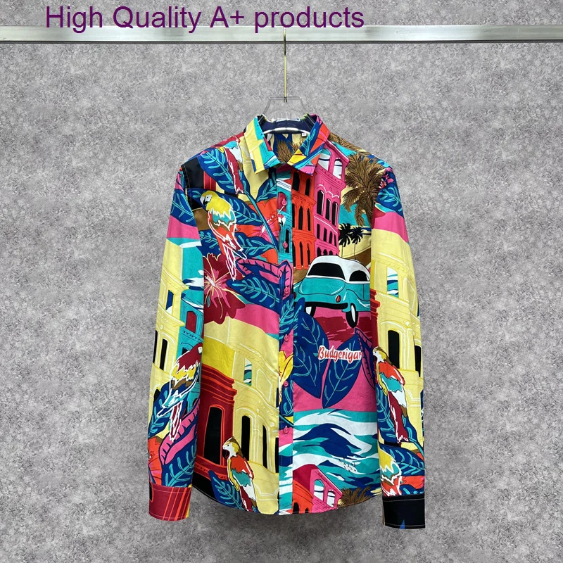 Luxury Shirts Men Colorful Graffiti Casual Slim Fit Long Sleeve Mens Social Paisley Printed Manga Longa Prom Party
Luxury Shirts Men Colorful Graffiti Casual Slim Fit Long Sleeve Mens Social Paisley Printed Manga Longa Prom Party
