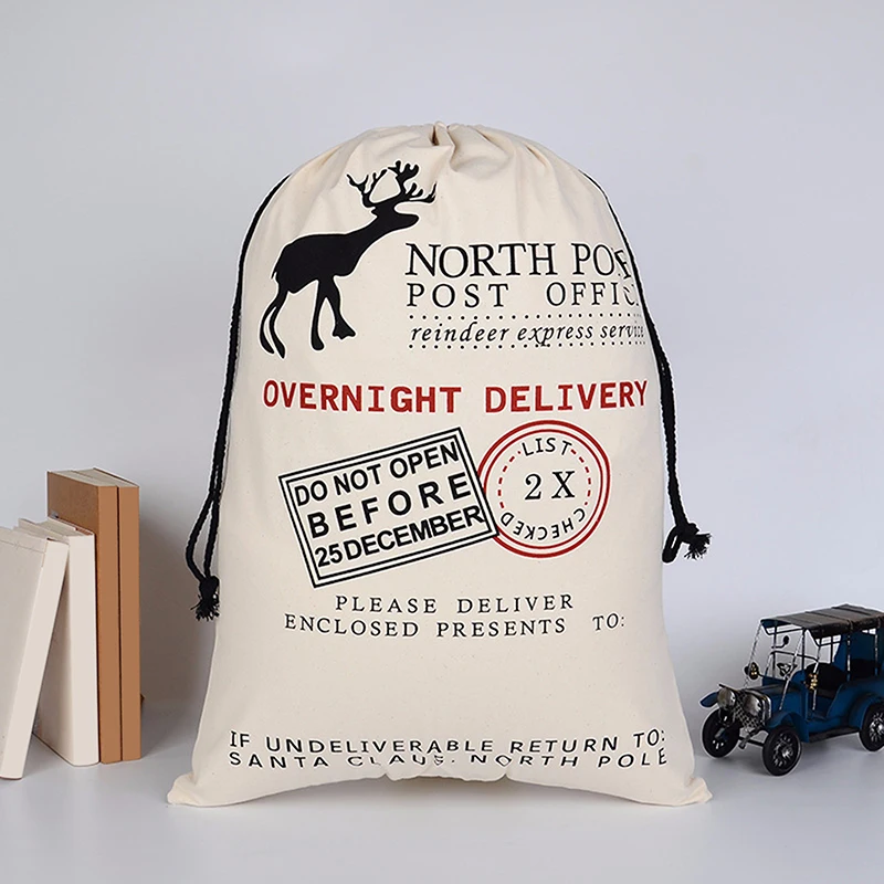 Santa Sacks Christmas Gift Drawstring Canvas Santa Bag Large Santa Claus Gift Bag Santa Bag Home Decoration
Santa Sacks Christmas Gift Drawstring Canvas Santa Bag Large Santa Claus Gift Bag Santa Bag Home Decoration