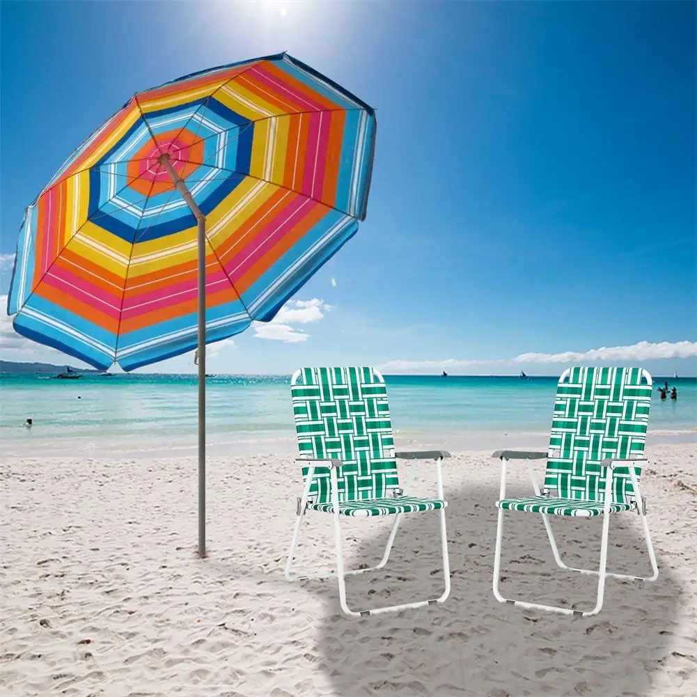 2pcs Strip Beach Chair Steel Pipe Pp Webbing 120kg Folding Beach Chair
2pcs Strip Beach Chair Steel Pipe Pp Webbing 120kg Folding Beach Chair