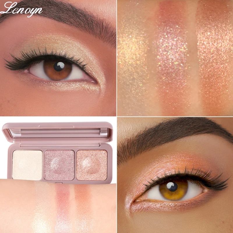 Палитра теней для век Lenoyn трех цветов, матовый перламутровый Блестящий макияж глаз, лежащий Шелкопряд, хайлайтер, осветляющая женская косметика 
Палитра теней для век Lenoyn трех цветов, матовый перламутровый Блестящий макияж глаз, лежащий Шелкопряд, хайлайтер, осветляющая женская косметика