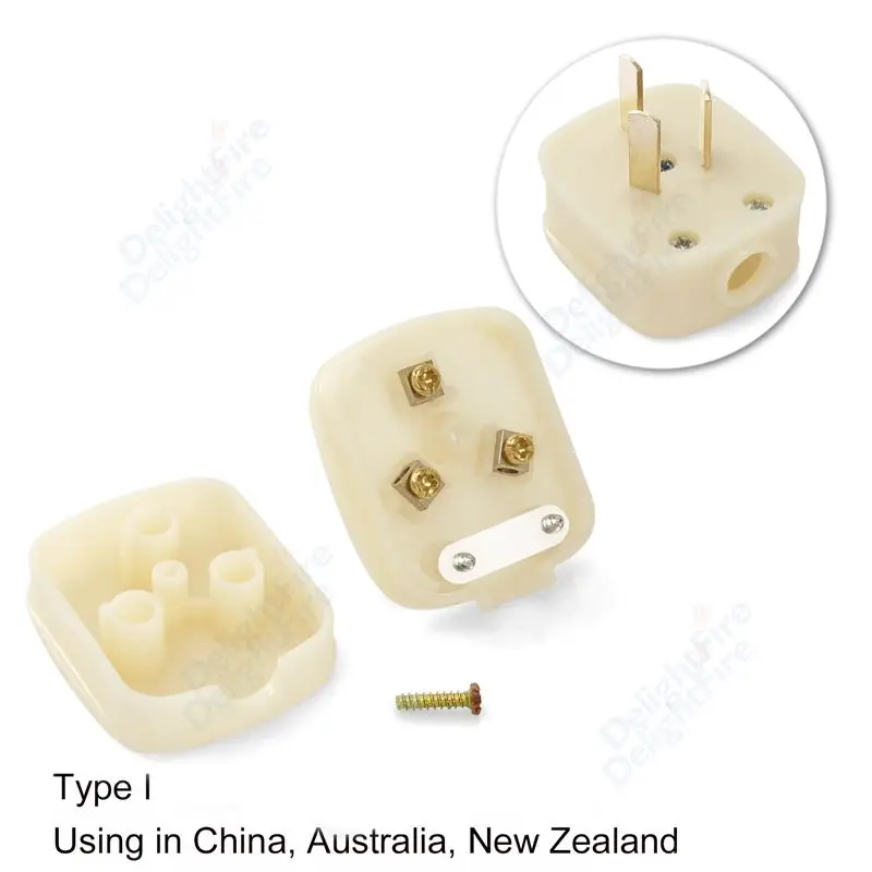 Конвертер вилки DelightFire AU 3-контактный
Конвертер вилки DelightFire AU 3-контактный