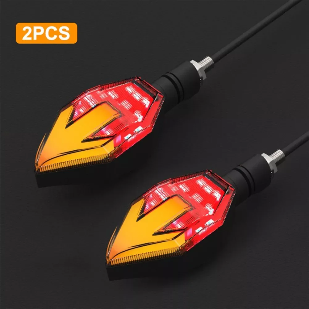 2pcs Motorcycle Side Corner Turn Signal Lights Tail Lamps Arrow Shaped 12V LED Indicator Lamps Universal Motorcycle Parts
2pcs Motorcycle Side Corner Turn Signal Lights Tail Lamps Arrow Shaped 12V LED Indicator Lamps Universal Motorcycle Parts