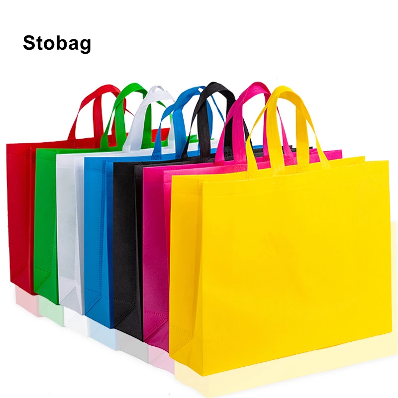StoBag 25pcs Wholesale Non-woven Shopping Tote Bags Fabric Eco-friendly Storage Reusable Large Pouches Custom Logo(Extra Fee)
StoBag 25pcs Wholesale Non-woven Shopping Tote Bags Fabric Eco-friendly Storage Reusable Large Pouches Custom Logo(Extra Fee)