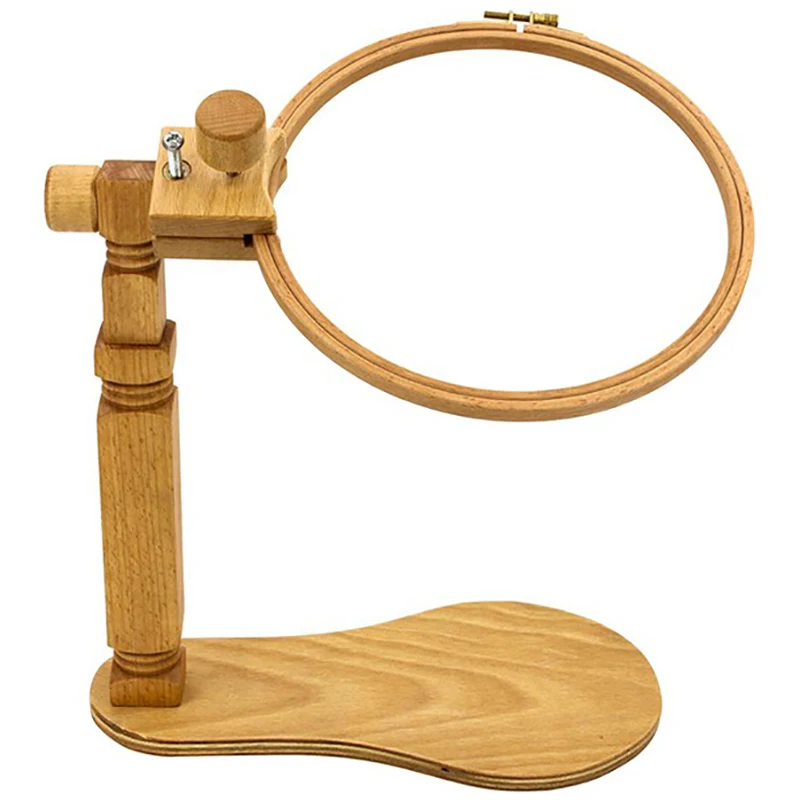 Rotating Embroidery Frame Holder, Wooden Embroidery Frame With Rotatable Hoop, For Most Sizes Arts And Crafts Sewing
Rotating Embroidery Frame Holder, Wooden Embroidery Frame With Rotatable Hoop, For Most Sizes Arts And Crafts Sewing