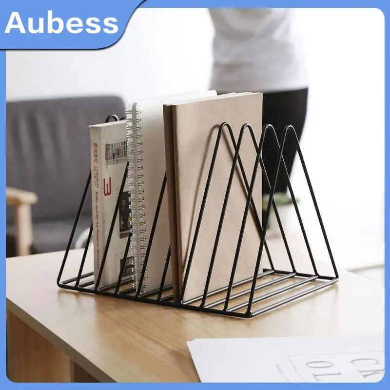 Metal Record Rack Triangle Book Magzine Holder Desk Record Storage Organizer Home Office Desk Organizer Decor
Metal Record Rack Triangle Book Magzine Holder Desk Record Storage Organizer Home Office Desk Organizer Decor