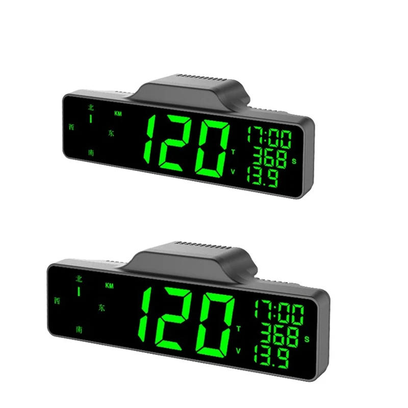 Спидометр HUD, дисплей с большим шрифтом, GPS, для всех автомобилей, мотоциклов, M89B
Спидометр HUD, дисплей с большим шрифтом, GPS, для всех автомобилей, мотоциклов, M89B