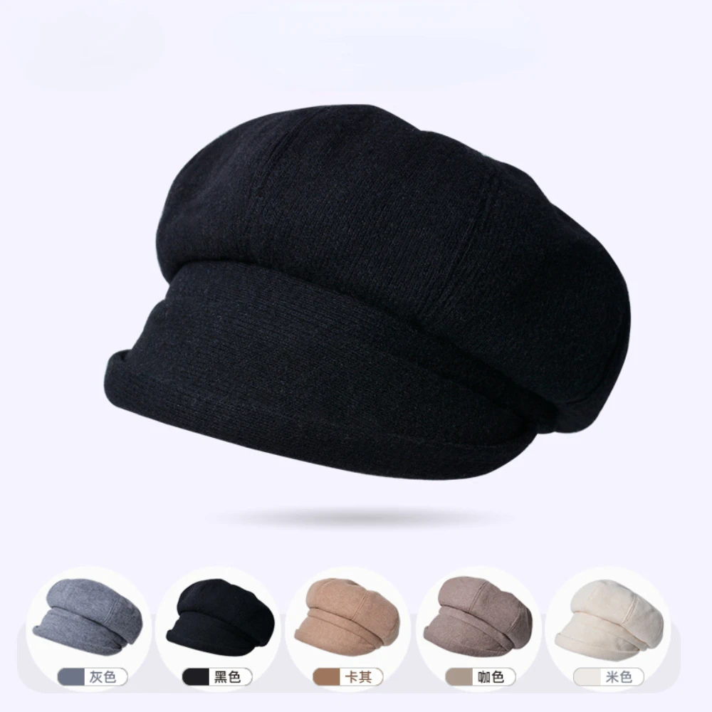 2022 Autumn and Winter Roll-edge Octagonal Hat Korean Version Casual Duck Tongue Bud Hat Trendy Women's All-match Woolen Beret
2022 Autumn and Winter Roll-edge Octagonal Hat Korean Version Casual Duck Tongue Bud Hat Trendy Women's All-match Woolen Beret