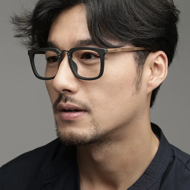 Japan Style Business Retro Wood Grain Acetate Prescription Reading Glasses For Men Square Unique Optical Eyeglass Frames Eyewear 
Japan Style Business Retro Wood Grain Acetate Prescription Reading Glasses For Men Square Unique Optical Eyeglass Frames Eyewear