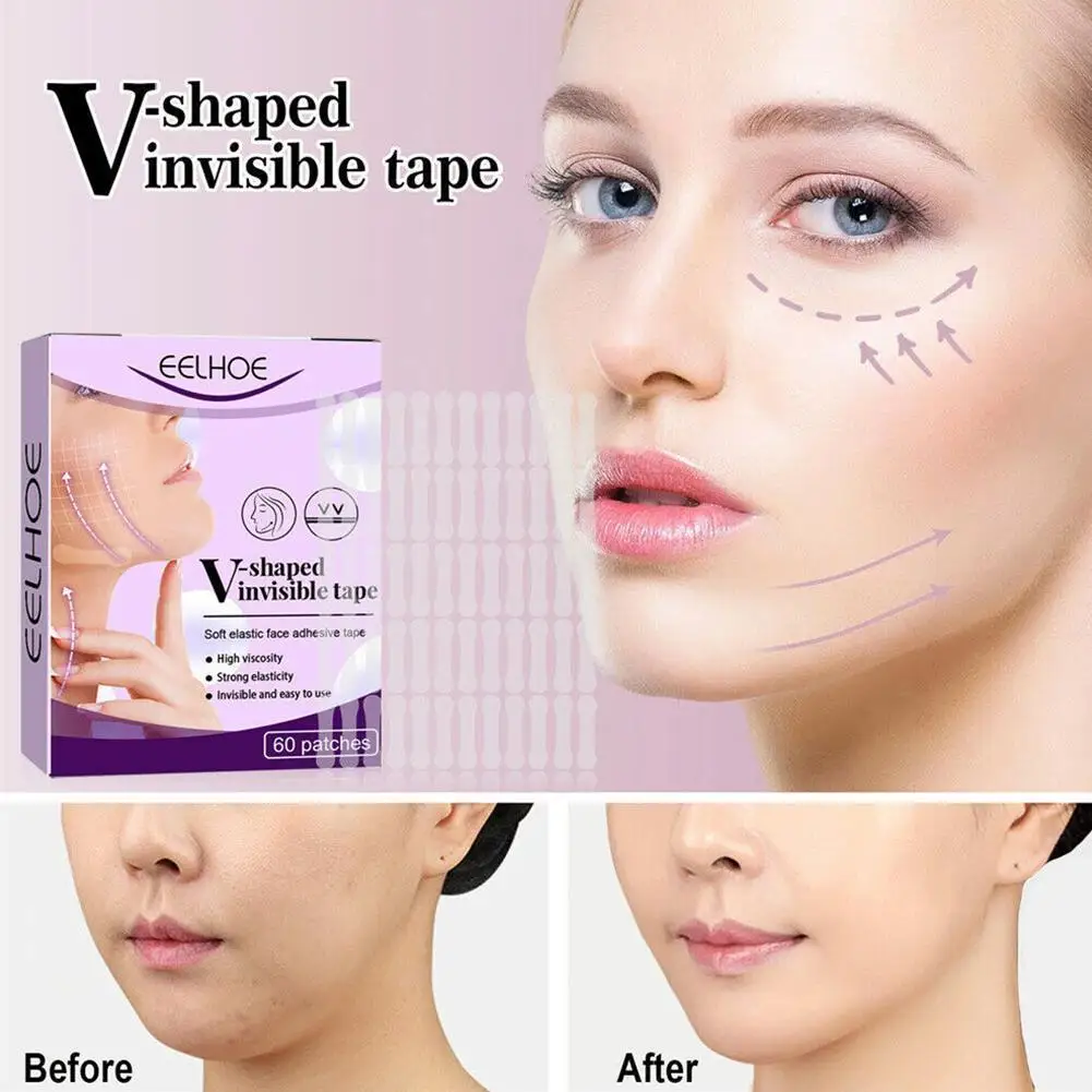 40/60/100pcs V Shaped Invisible Face Sticker Adhesive Chin Lift Patches Anti Wrinkle Slimming Face Tapes Beauty Makeup Tools
40/60/100pcs V Shaped Invisible Face Sticker Adhesive Chin Lift Patches Anti Wrinkle Slimming Face Tapes Beauty Makeup Tools