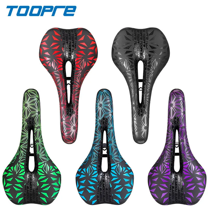 New TOOPRE Bicycle Saddle MTB Road Bike Hollow Comfortable Seat Waterproof Damping Wear-resistant Sports Bicycle Accessories
New TOOPRE Bicycle Saddle MTB Road Bike Hollow Comfortable Seat Waterproof Damping Wear-resistant Sports Bicycle Accessories
