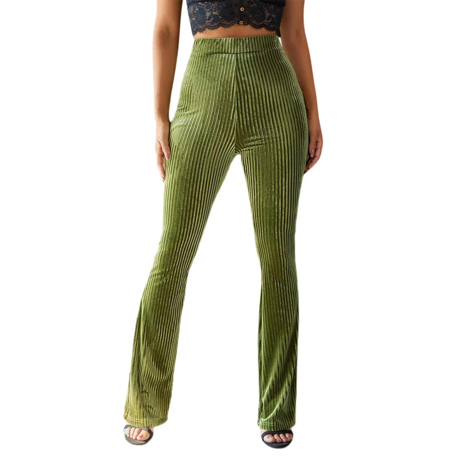 Women's Bootcut Yoga Pants Tummy Control Workout Bootleg Velvet Lounge Active Trouser Sweatpants
Women's Bootcut Yoga Pants Tummy Control Workout Bootleg Velvet Lounge Active Trouser Sweatpants