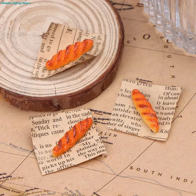 1:12 Dollhouse Baguette Model Simulation Miniature Bread Ornaments Dollhouse Kitchen Decoration
1:12 Dollhouse Baguette Model Simulation Miniature Bread Ornaments Dollhouse Kitchen Decoration