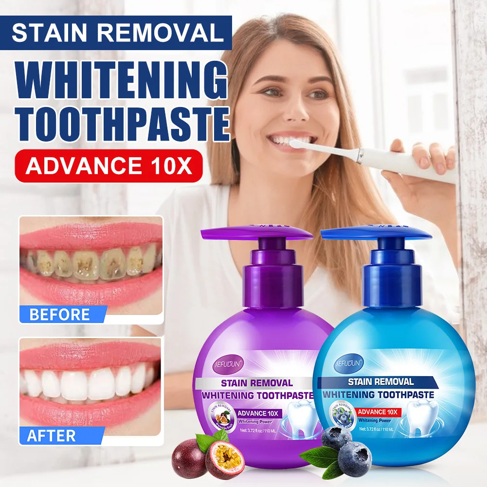 Baking Soda Whitening Toothpaste Stains Removal Teeth Cleaning Toothpaste Fresh Breath Enamel Protection Oral Care for Adults
Baking Soda Whitening Toothpaste Stains Removal Teeth Cleaning Toothpaste Fresh Breath Enamel Protection Oral Care for Adults